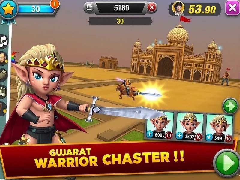 Gujarat Warrior Master Game Screenshot